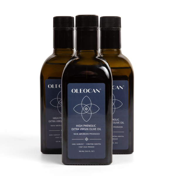 OLEOCAN™ High-Phenolic EVOO – Early Harvest Extra Virgin Olive Oil