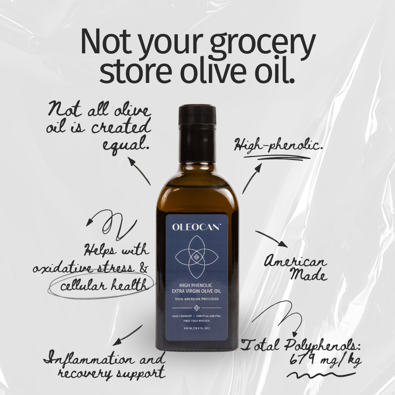 OLEOCAN™ High-Phenolic EVOO – Early Harvest Extra Virgin Olive Oil OLEOCAN™ High-Phenolic EVOO – Early Harvest Extra Virgin Olive Oil